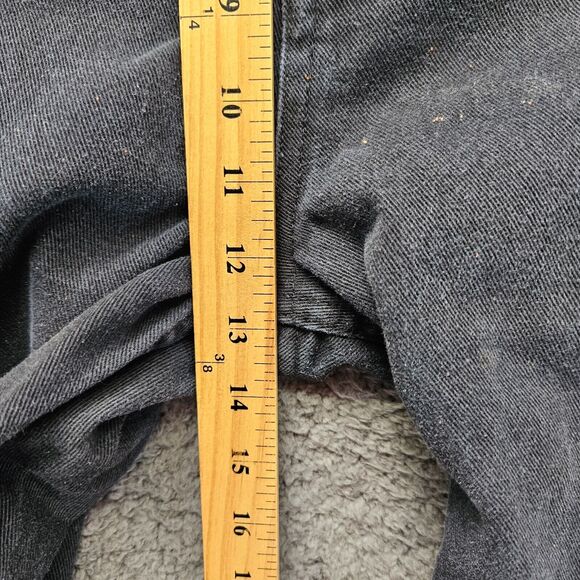 Monet Skateboards Jeans Womens Size 1 Black Denim Straight‎ Leg High Rise - Picture 6 of 13